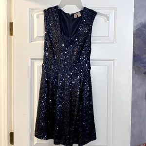Sparkled cocktail dress